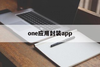 关于one应用封装app的信息