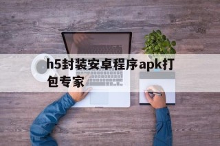 h5封装安卓程序apk打包专家的简单介绍