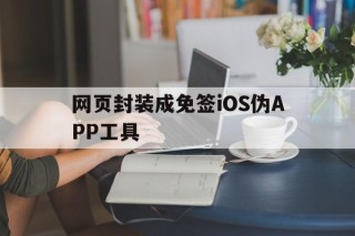 包含网页封装成免签iOS伪APP工具的词条