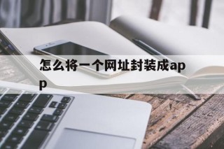 关于怎么将一个网址封装成app的信息