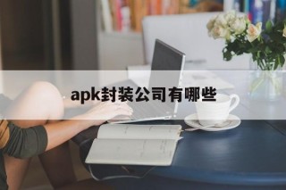 apk封装公司有哪些的简单介绍